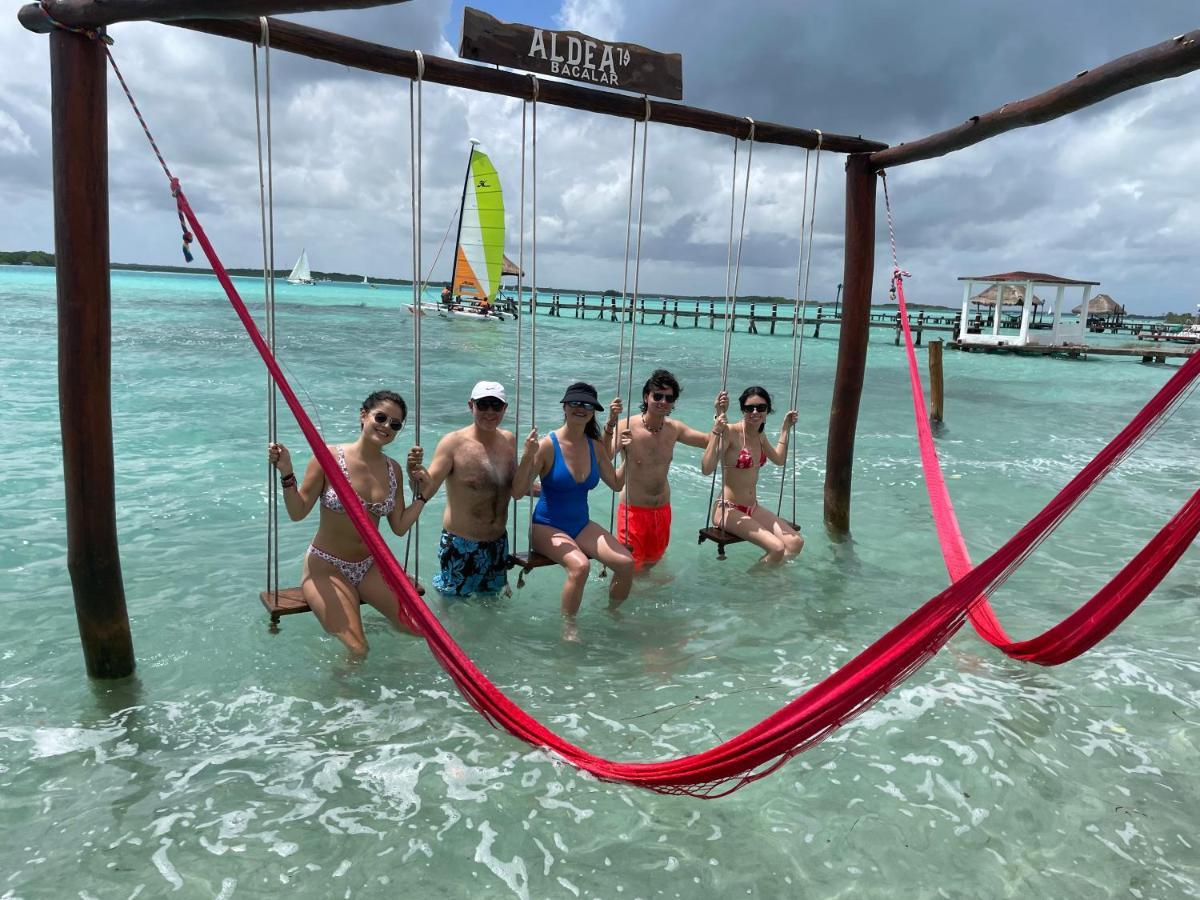 Hotel Aldea 19 Bacalar Kültér fotó